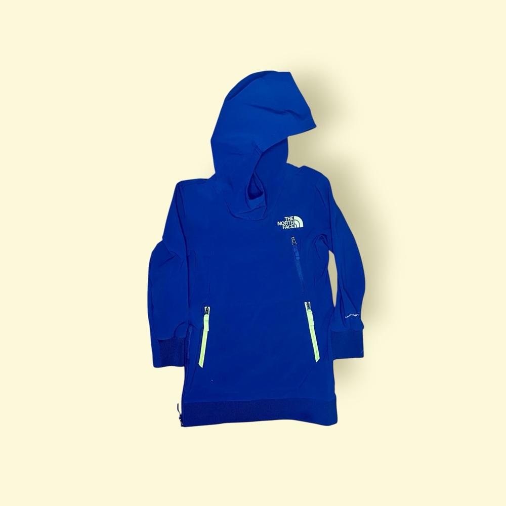 THE NORTH FACE Little Boy's Tekno Pullover Hoodie, Size 3T Navy Blue Green